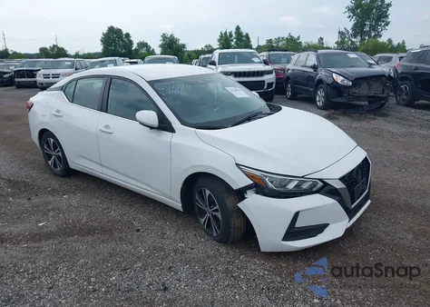 2022 Nissan Sentra Sv Xtronic Cvt z USA, uszkodzony, nr VIN 3N1AB8CV4NY227941